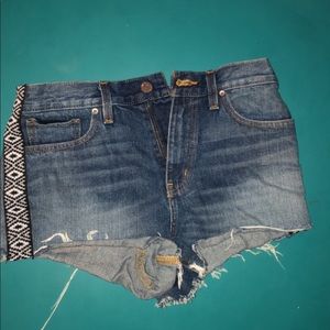 High waisted shorts